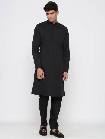 Grab This Amazing Pair Of Kurta And Payjama For Men Fabricated On Cotton. This Kurta Is Suitable For Festive Wear Or Any Wedding Functions. It Is Light In Weight and Can Be Paired With Any Kind Of Bottom Like Chudidar, Pyjama Or Even Denims. Its Fabric Is Soft Towards Skin And Avialable In All Sizes. Buy Now. 