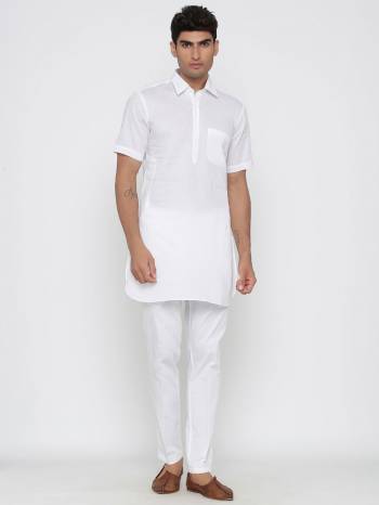 Grab This Amazing Pair Of Kurta And Payjama For Men Fabricated On Cotton. This Kurta Is Suitable For Festive Wear Or Any Wedding Functions. Its Fabric Is Soft Towards Skin And Avialable In All Sizes. Buy Now. 