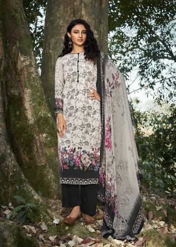 This Designer Suit In Lovely  Color.?Its Pretty Digital Printed Top Is Crepe Based Paired With Crepe Bottom And Georgette Fabricated Digital Printed Dupatta Which Gives An Attractive To The Suit.