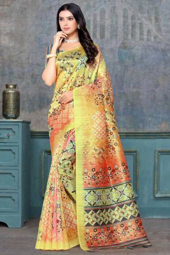 Attractive Look Wearing This Saree Paired With Blouse.  This Fancy Designer Digital Printed Saree Is Tusser Silk Based Which Gives A Rich Look To Your Personality. Buy This Pretty Saree Now.