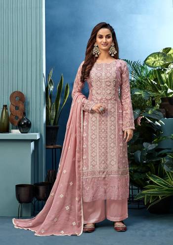 Look Pretty This Designer Floor Length Suit In Lovely  Color.?Its Pretty Digital Print,Embroidred And Additoial Hand Work Top Is Muslin Based Paired With Viscose Sntoon Bottom And Viscose Chiffon Fabricated Embroidered Dupatta Are Sequance Work Which Gives An Attractive To The Suit.