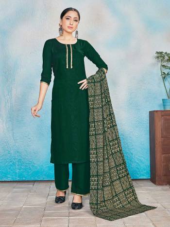 This Designer Readymade Suit In Lovely Dark Color.?Its Pretty Foil Print Top Is Rayon Based Paired With Rayon Bottom And Rayon Fabricated Foil Print Dupatta Which Gives An Attractive To The Suit.