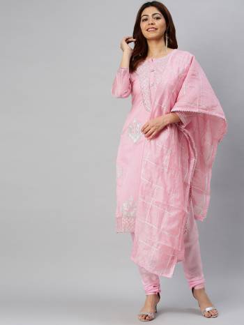 Look Pretty This Designer Floor Length Suit In Lovely  Color.?Its Pretty Designer Top Is Modal Cotton Based Paired With Santoon Bottom And Art Silk Fabricated Dupatta Which Gives An Attractive To The Suit.