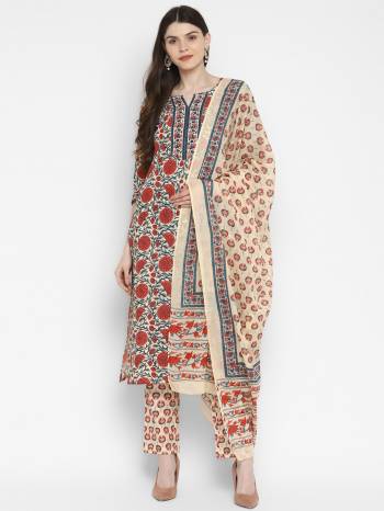 Garb This Beautiful Designer Readymade Straight Suit In Fine Color Paired With Dupatta. Its Designer Printed Top Is Fabricated On Cotton Paired With Cotton Bottom and Cotton Fabricated Dupatta. 

