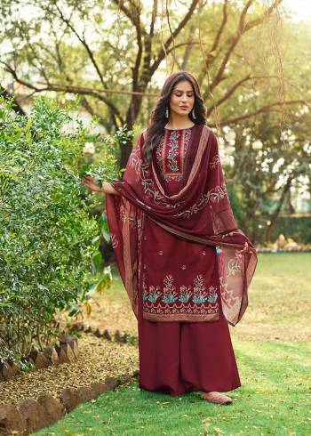 Grab This Designer Digital Printed With Hand Work Dress Material In Fine Dusty Colored Top Paired With Bottom And Dupatta Are Digital Printed. This Dress Material Is Jam Cotton Based Paired With Botton Are Cotton And Bembre Chiffon Designer Fabricated Dupatta.