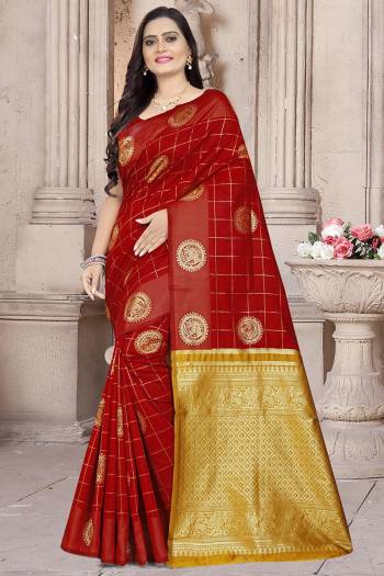 Garb The Pretty Angelic Look Wearing This Heavy Designer Wevon Jari Designer Work Saree In Fine Color Paired With Blouse. This Saree Is Fabricated On Banarasi Cotton Paired With Banarasi Cotton Fabricated Blouse. Its Pretty Color Pallete Will Give An Attractive Look To Your Personality. 