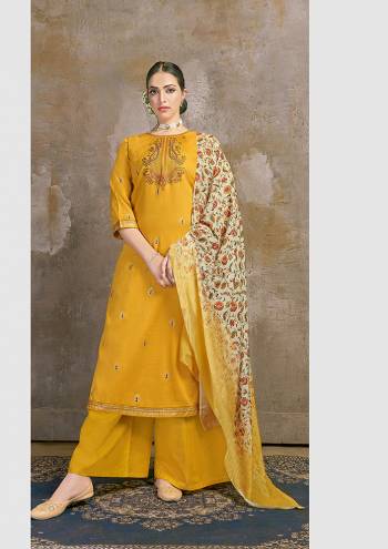 Look Pretty This Designer Long Length Suit In Lovely Color.?Its Pretty Printed With Embroidred Top Is Cotton Based Paired With Jaam Satin Bottom And Viscose Silk Fabricated Digital Printed Dupatta Which Gives An Attractive To The Suit.