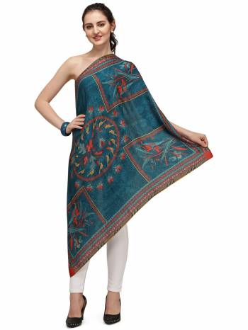 Enhance The Look Of Your Gown, Lehenga Or Even Kurti With This Pretty Digital Printed With Health Guard Anti Viral Coating  Fabricated Scarf. You Can Pair This Up Same Colored Attire. Buy Now.