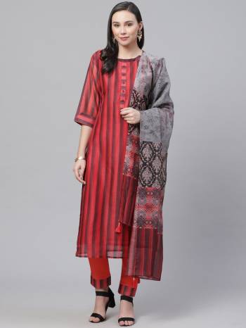 Look Pretty This Designer Long Length Suit In Lovely Color.?Its Pretty Designer Digital Printed Top Is Chanderi Based Paired With Rayon Bottom And Chanderi Fabricated Dupatta Which Gives An Attractive To The Suit.