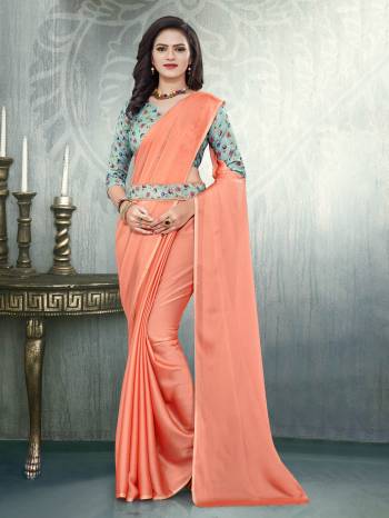 Grab This Pretty Elegant Looking Designer Saree In Fine Color Paired With Contrasting Colored Blouse. This Saree Are Black Rangoli And Blouse Are Satin Based Beautified With Digital Printed,Embroidery And Diamond Work In Blouse. Buy Now.