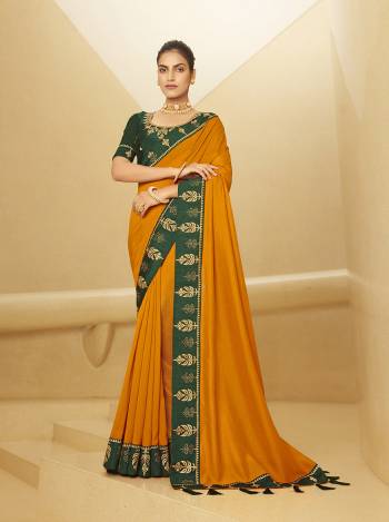 Look Attractive Wearing This Saree Paired With Blouse.  This Heavy Designer Embroidery Lace With Blouse Work Saree Is Chiffon Based And Blouse Are Art Silk Which Gives A Rich Look To Your Personality. Buy This Pretty Saree Now.