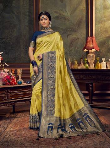 Look Attractive Wearing This Saree Paired With Blouse.  This Heavy Designer Saree Is Art Silk Based Which Gives A Rich Look To Your Personality. Buy This Pretty Saree Now.