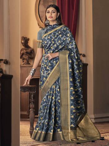 Grab This Pretty Elegant Looking Designer Saree In Dusty Color Paired With Blouse. This Saree And Blouse Are Chiffon Based Beautified With Wevon Designer With Digital Printed And Embroidery. Buy Now.