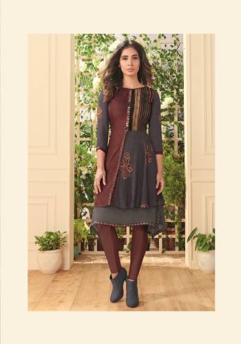 For Your Semi-Casuals, Grab This Designer Readymade Westan Kurti In Fine Color Fabricated On Blend Cotton. It Is Beautified With Designer Printed. For A Festive Look. Buy Now.