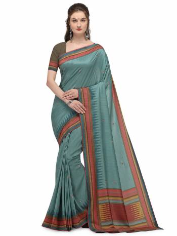 Adorn The Pretty Angelic Look Wearing This Heavy Designer Wevon Woth Digital Printed Saree In Fine Color Paired With Contrasting Colored Blouse. This Saree Is Fabricated On Tussar Silk Paired With Blouse. Its Pretty Color Pallete Will Give An Attractive Look To Your Personality. 