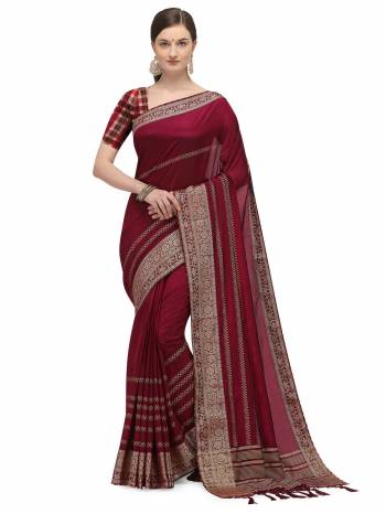 Grab This Pretty Elegant Looking Designer Saree In Fine Color Paired With Multy Colored Blouse. This Saree And Blouse Are Nylon Silk Based Beautified With Wevon Designer With Table And Digital Printed. Buy Now.