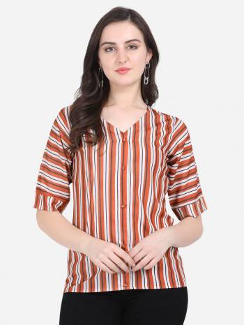 Attrective Look This Readymade Kurti In Fine Color Fabricated On American Crepe Beautified With Digital Printed. It Is Light In Weight And Easy To Carry All Day Long. 