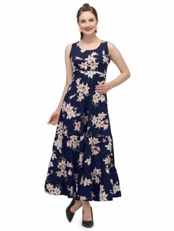 Attrective Look This Readymade Stylist Long Kurti In Fine Color Fabricated On Poly Silk Beautified With Designer Printed. It Is Light In Weight And Easy To Carry All Day Long. 