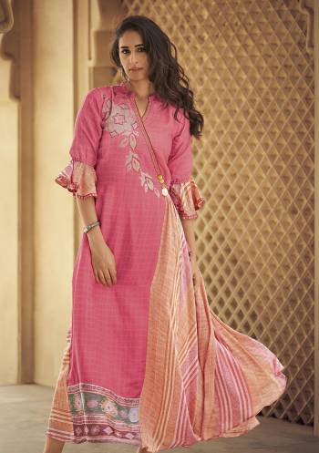 Flaunt Your Rich And Elegant Taste Wearing This Designer Readymade Long Gown In Fine Color. This  Pretty Gown Is Fabricated On Silk Blend Beautified With Designer Printed. Its Fabric Is Soft Towards Skin And Easy To Carry All Day Long. 