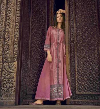 Attrective Your Rich And Elegant Taste Wearing This Designer Readymade Long Gown In Fine Color. This  Pretty Gown Is Fabricated On Rayon Silk Beautified With Designer Printed. Its Fabric Is Soft Towards Skin And Easy To Carry All Day Long. 