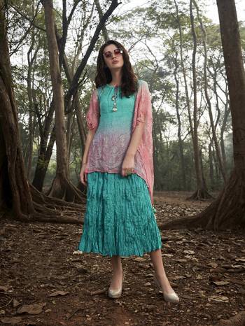 Attrective Your Rich And Elegant Taste Wearing This Designer Readymade Long Gown In Fine Color. This  Pretty Gown Is Fabricated On Rayon Silk Beautified With Designer Printed. Its Fabric Is Soft Towards Skin And Easy To Carry All Day Long. 