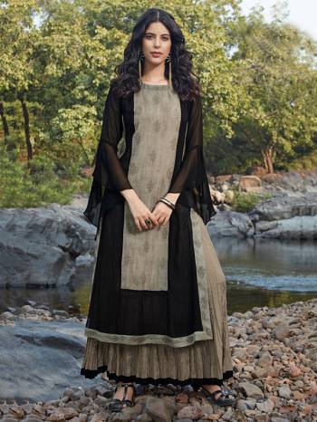 Attrective Your Rich And Elegant Taste Wearing This Designer Readymade Long Gown In Fine Color. This  Pretty Gown Is Fabricated On Soft Silk Beautified With Designer Printed. Its Fabric Is Soft Towards Skin And Easy To Carry All Day Long. 