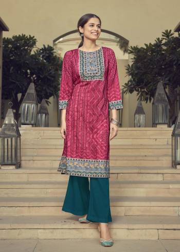 Attrective Look This Designer Readymade Kurti In Fine Color Fabricated On Rayon Silk. It Is Beautified With Designer Style. For A Festive And Partywear Designer Kurti. Buy Now.