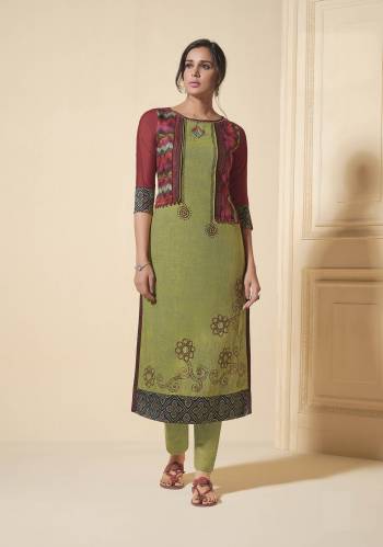 Attrective Look This Designer Readymade Kurti In Fine Color Fabricated On Soft Silk. It Is Beautified With Designer Style. For A Festive And Partywear Designer Kurti. Buy Now.