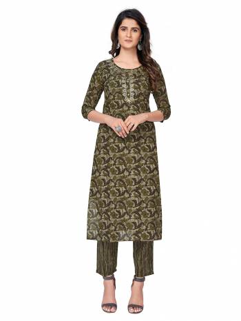 Attrective Summer Collection This Designer Redymade Suit In Fine Color Paired. Its Printed Top And Bottom Are Cotton Fabric With Designer Printed With Embroidery Work . Buy this Suit Now.