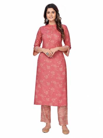 Attrective Summer Collection This Designer Redymade Suit In Fine Color Paired. Its Printed Top And Bottom Are Cotton Fabric With Designer Printed . Buy this Suit Now.