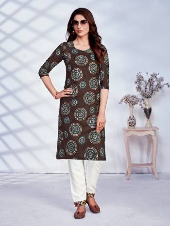 Attrective Look Collection This Designer Redymade Suit In Lovely Color Paired. Its Printed Top Is Rayon Are Bandhej Printed And Bottom Are Cotton Fabric Are Designer Embroidery Work . Buy this Suit Now.