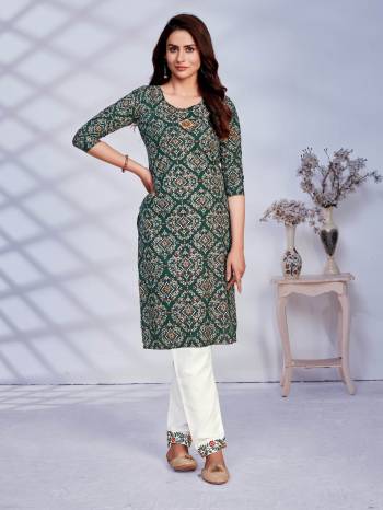 Attrective Look Collection This Designer Redymade Suit In Lovely Color Paired. Its Printed Top Is Rayon Are Bandhej Printed And Bottom Are Cotton Fabric Are Designer Embroidery Work . Buy this Suit Now.