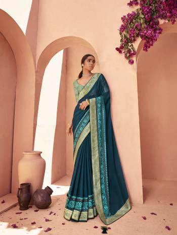 Attrective Look This Pretty Angelic Look Wearing This Heavy Designer Embroidery With Swaroski Work Saree In Fine Color Paired With Matching Blouse. This Saree Is Fabricated On Chiffon Paired With Broket Fabricated Blouse. Its Pretty Color Pallete Will Give An Attractive Look To Your Personality. 