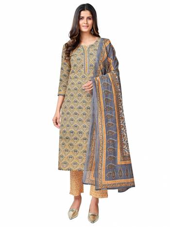 Attrective Summer Collection This Designer Redymade Suit In Fine Color Paired. Its Printed Top And Bottom Are Cotton Fabric With Designer Printed With Sequance Embroidery Work . Buy this Suit Now.