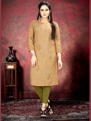 Grab This Designer Readymade Long Kurti In Color Fabricated On Rayon. It Is Beautified With Designer Hand Work And You Can Pair This Up For A Festive Look. Buy Now.