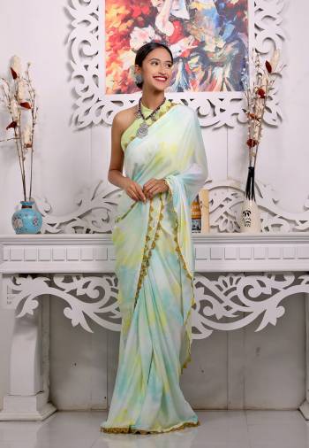 Look Attractive Wearing This Partywear Saree Are Fine Saree Paired With Contrasted Colored Blouse.  This Heavy Designer Digital Printed Saree Is Califonia Satin Based And Blouse Are Khadi Cotton Fabric. Which Gives A Rich Look To Your Personality. Buy This Pretty Saree Now.