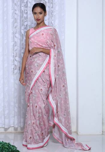 Look Attractive Wearing This Partywear Saree Are Fine Saree Paired With Contrasted Colored Blouse.  This Heavy Designer Digital Printed Saree Is Organza Based And Blouse Are Khadi Cotton Fabric. Which Gives A Rich Look To Your Personality. Buy This Pretty Saree Now.