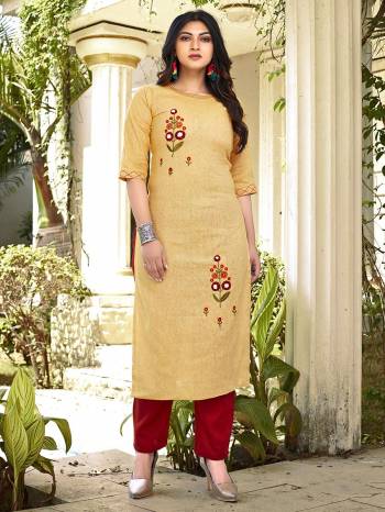 Attrective Summer Collection This Designer Redymade Suit In Fine Color Paired. Its Printed Top And Bottom Are Cotton Fabric With Designer Hand Embroidery Work . Buy this Suit Now.