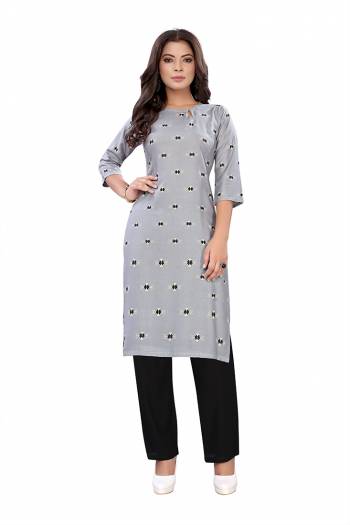 Attrective Look Collection This Designer Redymade Dress In Lovely Color Paired. Its Printed Top Is Rayon Are Printed And Bottom Are Rayon Fabric . Buy this Suit Now.