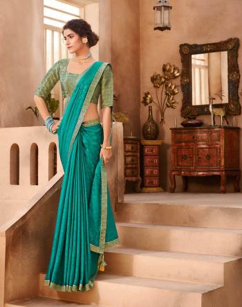 Adorn The Pretty Angelic Look Wearing This Heavy Designer Saree In Fine Color Paired With Blouse. This Saree Is Fabricated On Jacquard Silk Paired With Broket Silk Fabricated Jacquard Blouse. Its Pretty Color Pallete Will Give An Attractive Look To Your Personality. 