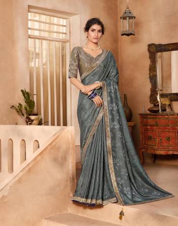 Adorn The Pretty Angelic Look Wearing This Heavy Designer Saree In Fine Color Paired With Blouse. This Saree Is Fabricated On Jacquard Silk Paired With Broket Silk Fabricated Jacquard Blouse. Its Pretty Color Pallete Will Give An Attractive Look To Your Personality. 