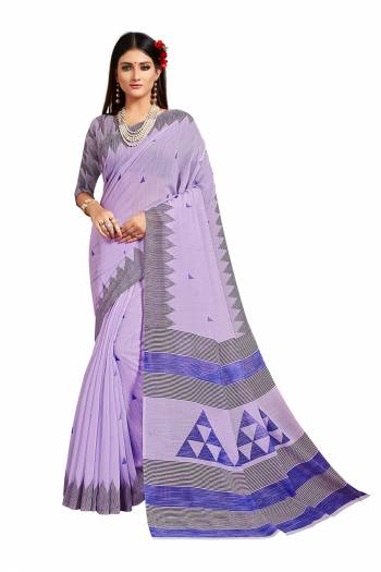 Celebrate And Festive Season In This Very Pretty Designer Printed Are Group Coman Saree Paired With Blouse. This Saree and Blouse Are Linen Based Beautified With Detailed Printed. 