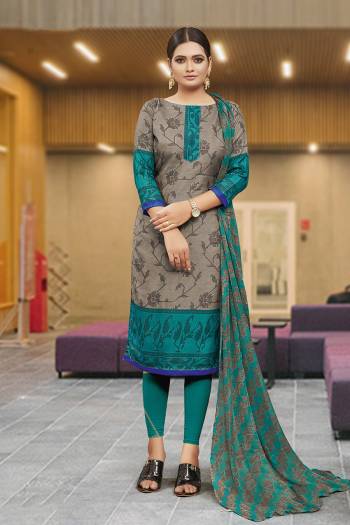 Get Ready For This Designer Suit In Fine Color Paired With Dupatta. Its Designer Printed Top Is Fabricated On Manipuri Cotton Paired With Manipuri Cotton Bottom And Manipuri Cotton Fabricated Dupatta With Printed. Buy this Suit Now.