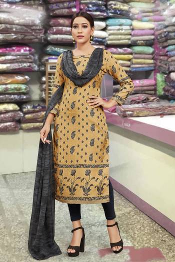 Get Ready For This Designer Suit In Fine Color Paired With Dupatta. Its Designer Printed Top Is Fabricated On Manipuri Cotton Paired With Manipuri Cotton Bottom And Manipuri Cotton Fabricated Dupatta With Printed. Buy this Suit Now.