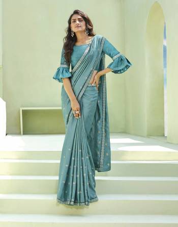 Garb This Party Wear Saree Are Fine Saree Paired With Matching Blouse.This Heavy Thread Embroidery Saree Is Dola Silk Based And Blouse Are Art Silk Fabric. Which Gives A Rich Look To Your Personality. Buy This Pretty Saree Now.