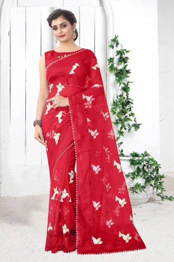 Look Attractive Wearing This Fine Colored Saree Paired With Blouse.  This Heavy Designer Work Saree Is Mono Net Based And Blouse Are Banglori Silk.Which Gives A Rich Look To Your Personality. Buy This Pretty Saree Now.