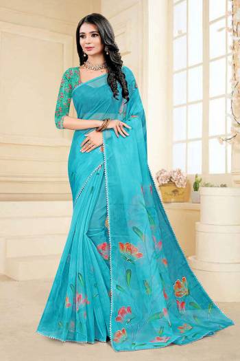 Attrective This Party Wear Saree Are Fine Saree Paired With Contrased Blouse.This Heavy Designer Kupy Work Printed Saree Is Organza And Blouse Are Art Silk Fabric. Which Gives A Rich Look To Your Personality. Buy This Pretty Saree Now.