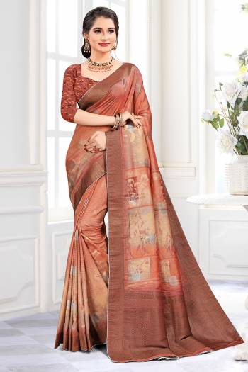 Looking This Party Wear Saree Are English Color Saree Paired With Contrased Blouse.This Wevon Film Jari Border Designer And Digital Printed Saree Is Poly Viscose And Blouse Are Art Silk Fabric. Which Gives A Rich Look To Your Personality. Buy This Pretty Saree Now.