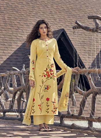 Attrective This Designer Long Length Suit In Lovely Light Color.?Its Pretty Heavy Designer Digital Printed With Hand Work Top Is Cambric Cotton Based Paired With Cotton Bottom And Bemberg Chiffon Fabricated Dupatta Which Gives An Attractive To The Suit.