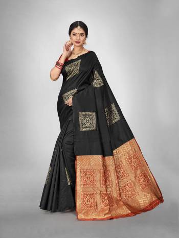  This Fine Colored Saree Paired With Blouse.This Heavy Designer Wevon Saree Is Art  Silk Based And Blouse Which Gives A Rich Look To Your Personality. Buy This Pretty Saree Now.